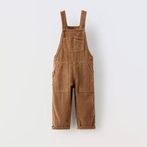 Zara Brown Kids Overalls